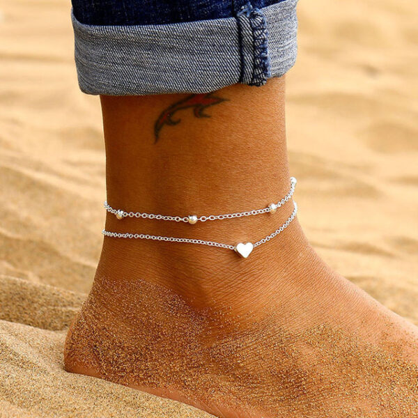 VAGZEB Bohemian Snake Summer Anklets For Women Ankle Bracelet Set On Leg Chain Femme Barefoot Perhiasan 1.jpg 640x640 1