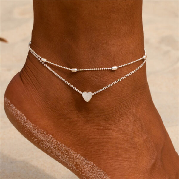 VAGZEB Bohemus Anguis Aestiva Anklets Pro Women Tarso Bracelet Pone Leg Catena Femme Discalceatus Jewelry 3.jpg 640x640 3