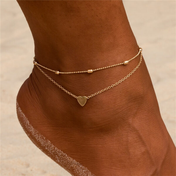 VAGZEB Bohemian Snake Summer Anklets For Women Ankle Bracelet Set On Leg Chain Femme Barefoot Jewelry 4