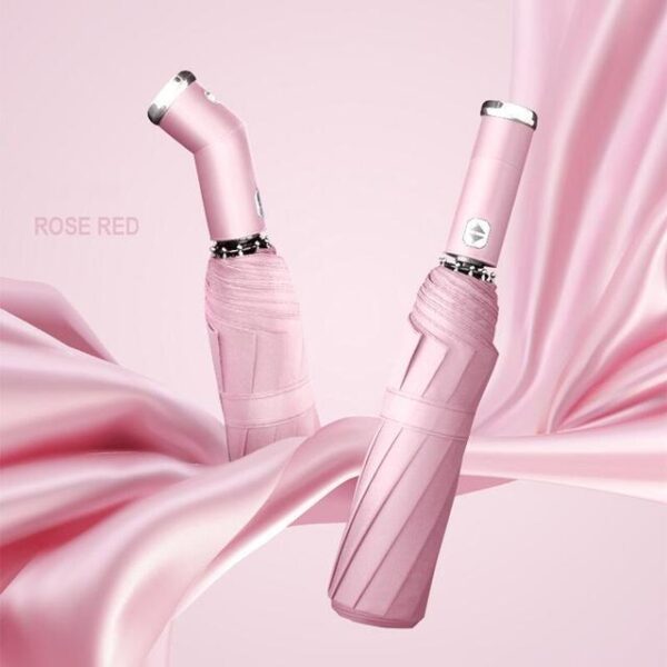 Windproof LED Light Sun Rain Automatic Umbrella with Reflective Stripe Umbrella 10 Ribs 3 folding Inverted 5.jpg 640x640 5