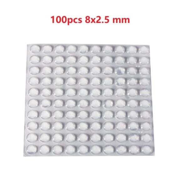 100 64PCS Self Adhesive Rubber Damper Buffer Cabinet Bumpers Silicone Furniture Pads Cushion Protective Hardware Door 1.jpg 640x640 1