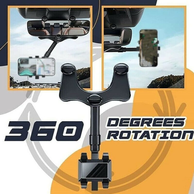 Rotatable Retractable Car Phone Holder