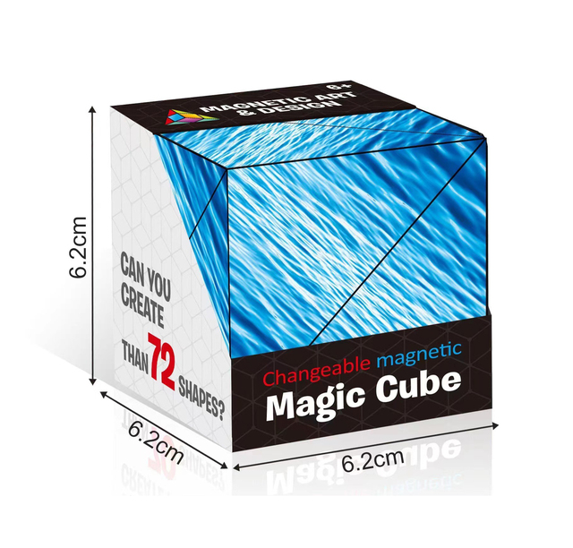 Cube magnétique en 3D