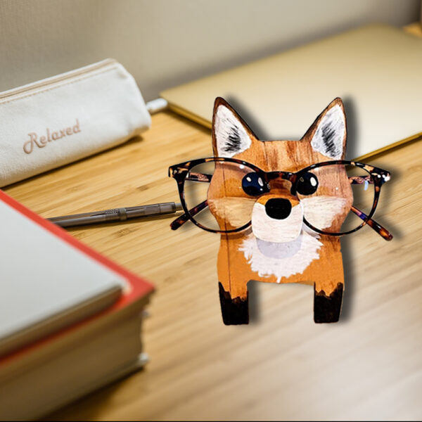 Animal Wood Carvings Glasses Display Rack Shelf Sunglasses Jewelry Holder for Home Office Showcase Decor 3