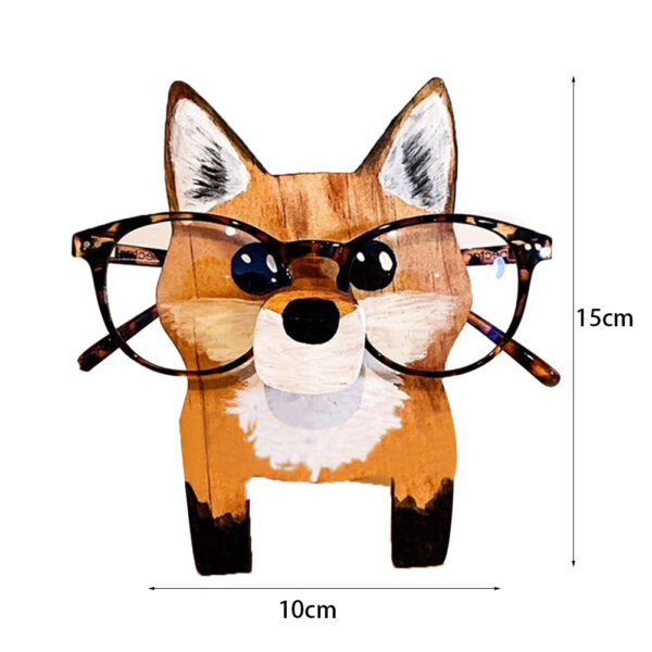 Animal Wood Carvings Glasses Display Rack Shelf Sunglasses Jewelry Holder for Home Office Showcase Decor 5