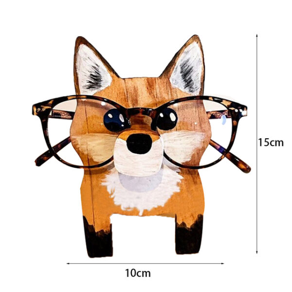 Animal Wood Carvings Glasses Display Rack Shelf Sunglasses Jewelry Holder for Home Office Showcase