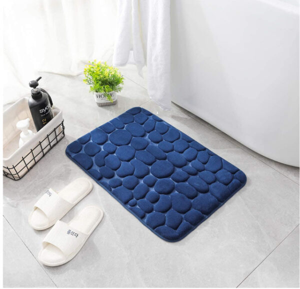 Cobblestone Embossed Bathroom Bath Mat Non slip Carpets In Wash Basin Bathtub Side Floor Rug Shower 1.jpg 640x640 1