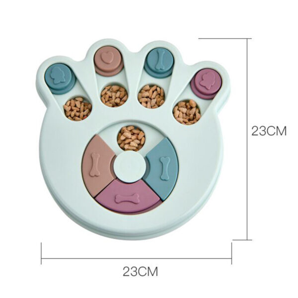 Dog Puzzle Toys Slow Feeder Interactive Increase Puppy IQ Food Dispenser Slowly Eating NonSlip Bowl Pet 4