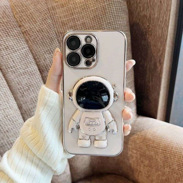 Electroplated astronaut folding stand case For iphone 11 12 13 Pro Max x xr xs max 3.jpg 640x640 3