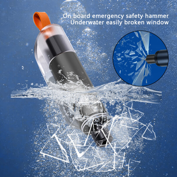 Escape Hammer Window Breaker Seat Belt Cutter Hammer Emergency Car Safety Hammer Outdoor Life Saving Tool 4