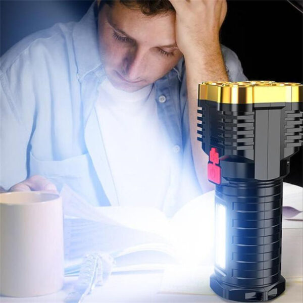 Explosion Flashlight Light Bubs Anti explosion Strong Light Bubs USB Rechargeable Lantern Waterproof Outdoor Multi Function 4