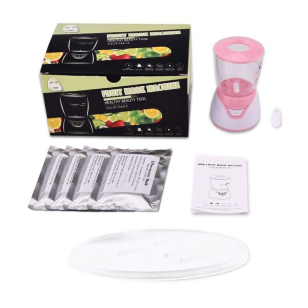 Face Mask Maker Machine with 32Pcs Collagen Face Mask Machine Facial Treatment DIY Natural Fruit Vegetable 4