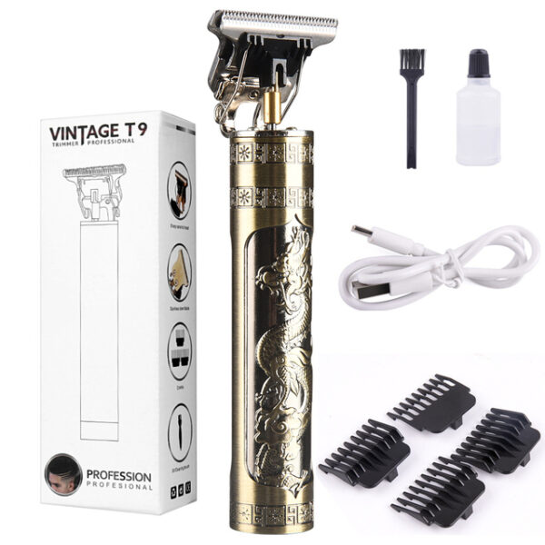 Men s Barber Retro T9 Hair Trimmer Professional Razor Trimmer Kemei Heyar Cut Machine Wireless