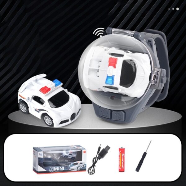 Mini Watch Control Car Cute RC Car Accompany with Your Kids Gift for Boys Kids on 3