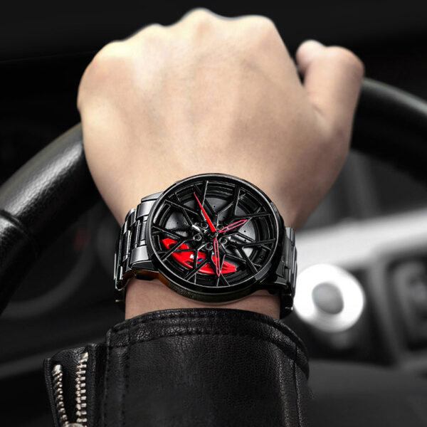 NEKTOM Top Luxury Sports Cars M series Wheel Rim Bub Watches Custom Design Watches Waterproof Creative 4