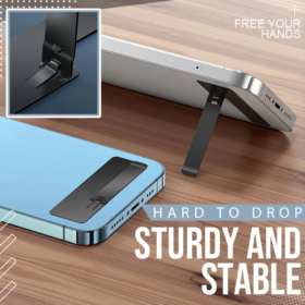 Ultra-thin Invisible Back Stick Mobile Phone Case Stand - image 1