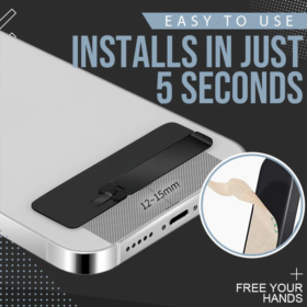 Ultra-thin Invisible Back Stick Mobile Phone Case Stand - image 6