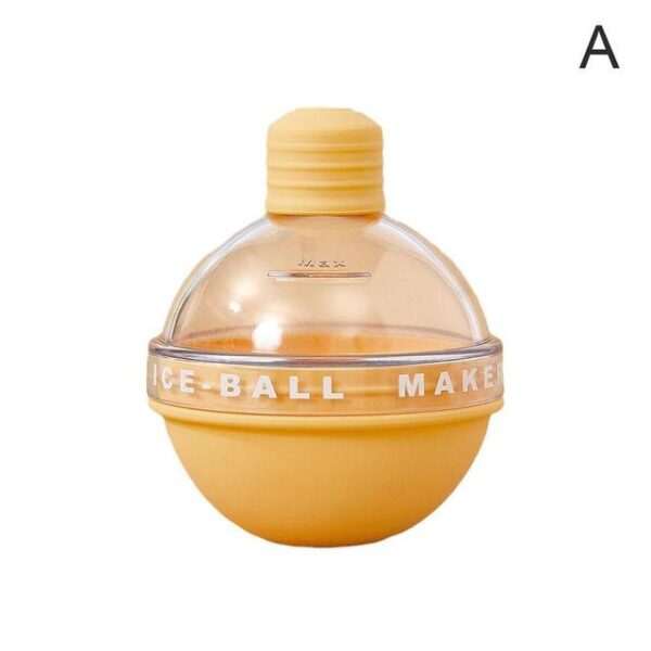 Whiskey Silicone Round Ice Hockey Mold Maker Ice Large Spherical Frozen Ice Cube Ice