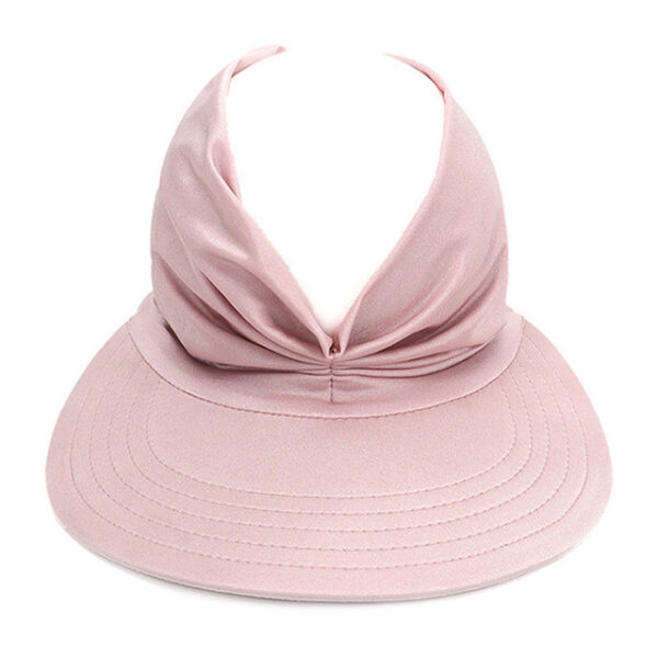 Women s Summer Hat Sun Visor Sun Hat Anti ultraviolet Elastic Hollow Top Hat Casual Wide 2.jpg 640x640 2