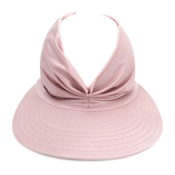 Topi Musim Panas Wanita Sun Visor Sun Hat Anti ultraviolet Anjal Topi Berongga Kasual Lebar 2.jpg 640x640 2