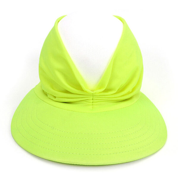 Women s Summer Hat Sun Visor Sun Hat Anti ultraviolet Elastic Hollow Top Hat Casual Wide 3.jpg 640x640 3