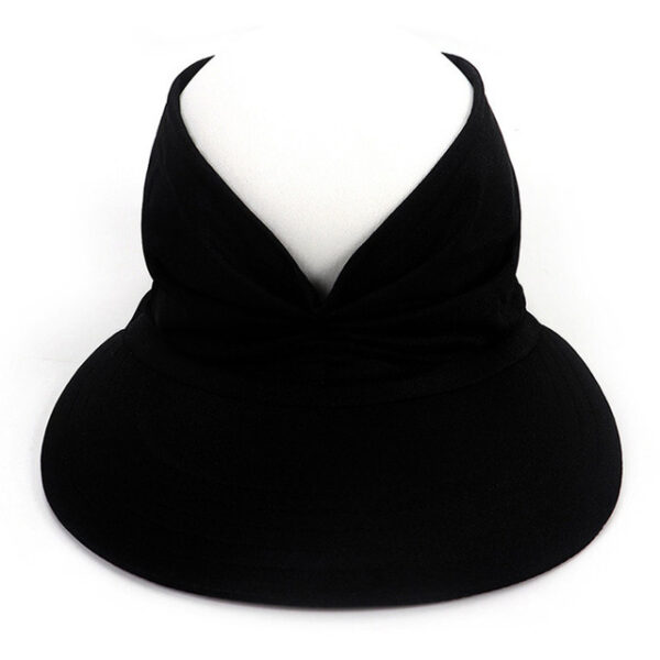 Women s Summer Hat Sun Visor Sun Hat Anti ultraviolet Elastic Hollow Top Hat Casual Wide 5.jpg 640x640 5