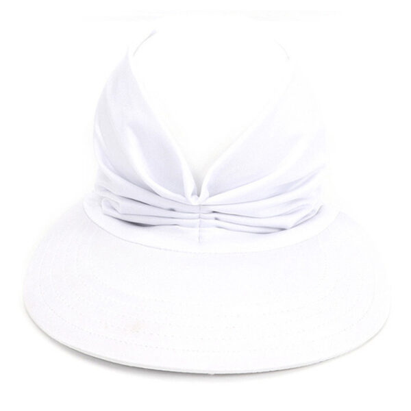 Women s Summer Hat Sun Visor Sun Hat Anti ultraviolet Elastic Hollow Top Hat Casual Wide 6.jpg 640x640 6