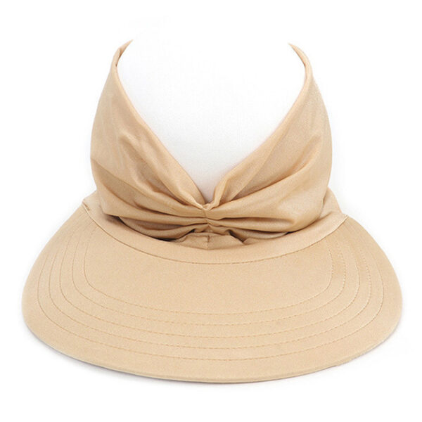 Women s Summer Hat Sun Visor Sun Hat Anti ultraviolet Elastic Hollow Top Hat Casual Wide 7.jpg 640x640 7