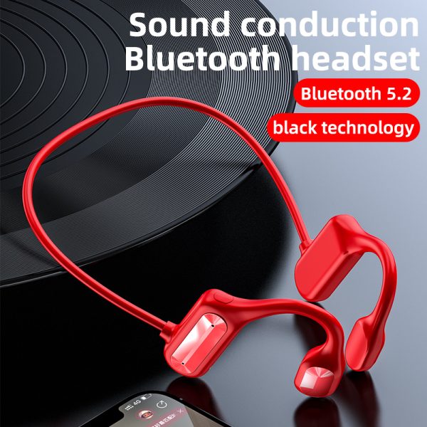 2022 NOVE slušalice s koštanom provodljivošću Bežične sportske slušalice Bluetooth kompatibilne slušalice bez ruku s mikrofonom za 1