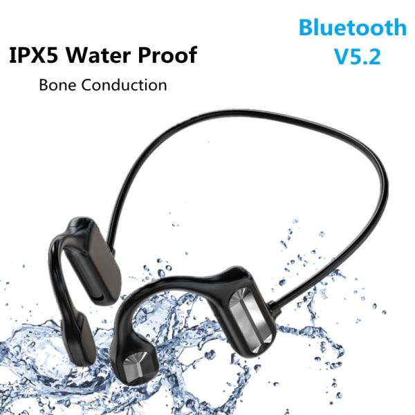 2022 ÚJ Bone Conduction fejhallgató vezeték nélküli sportfülhallgató Bluetooth kompatibilis fejhallgató kihangosító mikrofonnal
