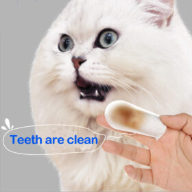 Pet Dental Cleaning Finger Wipes - image 6