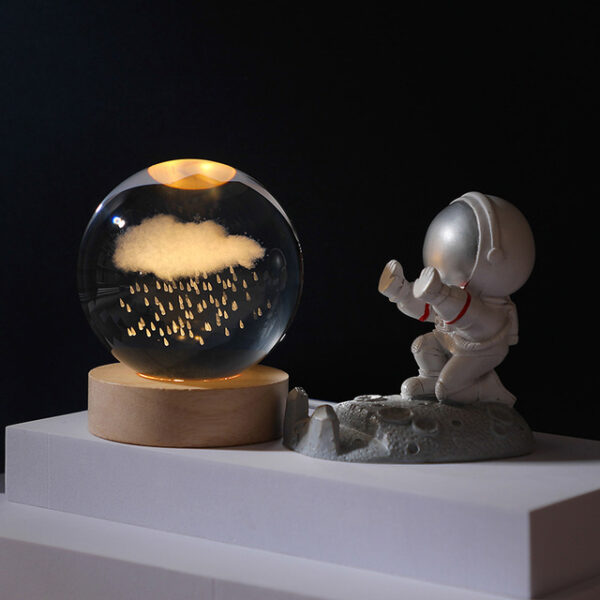 Creative crystal ball universe galaxy series night light solid wood base luminous crystal led light small 6.jpg 640x640 6