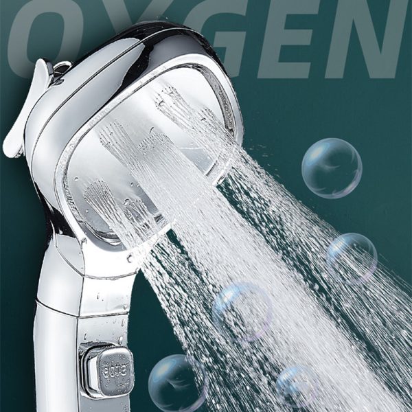 High Pressure Water Saving Shower Head Hand Held Shower SPA Adjustable 4 Function High Pressure Shower 2