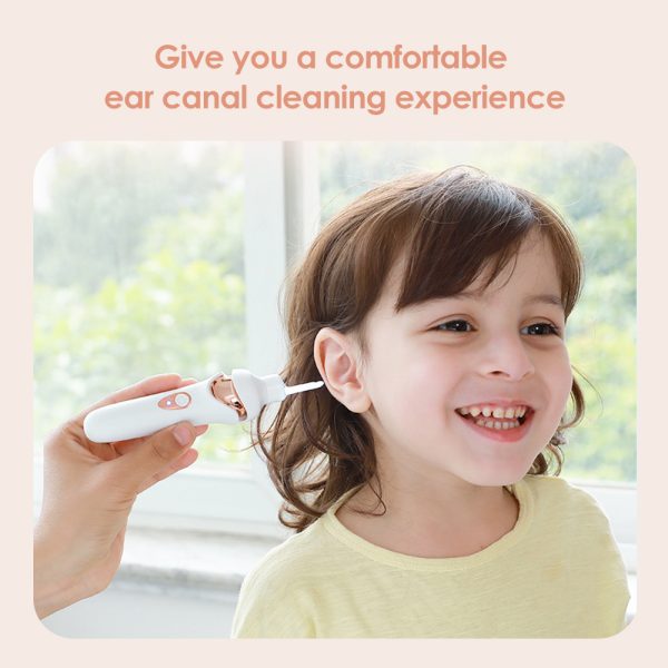 Kid Electric Ear Cordless Safe Vibration Painless Vacuum Ear Wax Pick Cleaner Remover Spiral Ear Cleaning 2