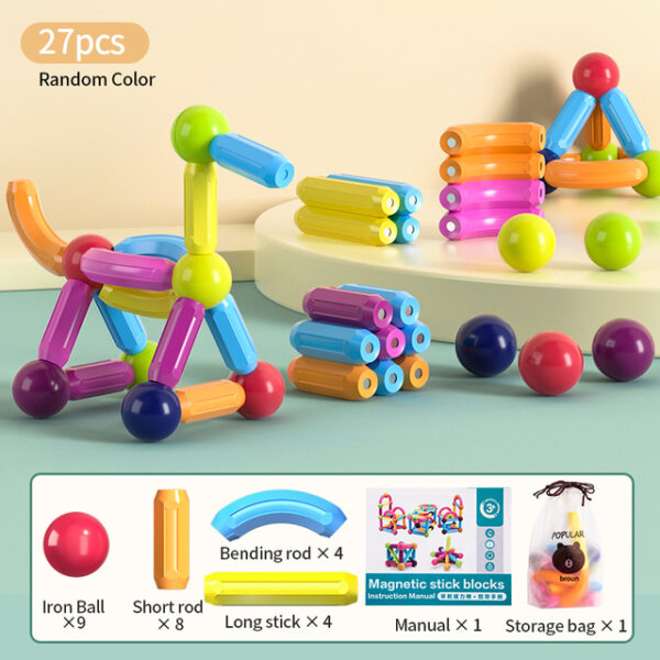 Kids Magnetic Construction Set Magnetic Balls Stick Building Blocks Montessori Educational Toys For Children Gift 3.jpg 640x640 3