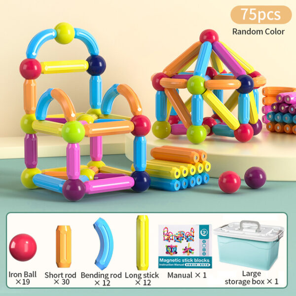 Kids Magnetic Construction Set Magnetic Balls Stick Building Blocks Montessori Educational Toys For Children Gift 7.jpg 640x640 7