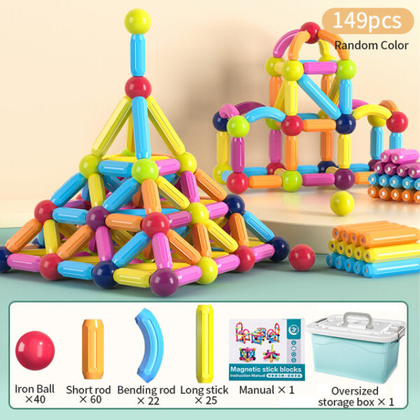 Kids Magnetic Construction Set Magnetic Balls Stick Building Blocks Montessori Educational Toys For Children Gift 9.jpg 640x640 9