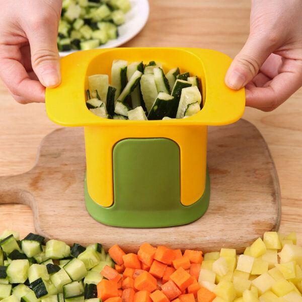 Multi functional Stainless Steel Onion Dicing Artifact Carrot Dicing Ham Dicing Household Cucumber Potato Kitchen Tool