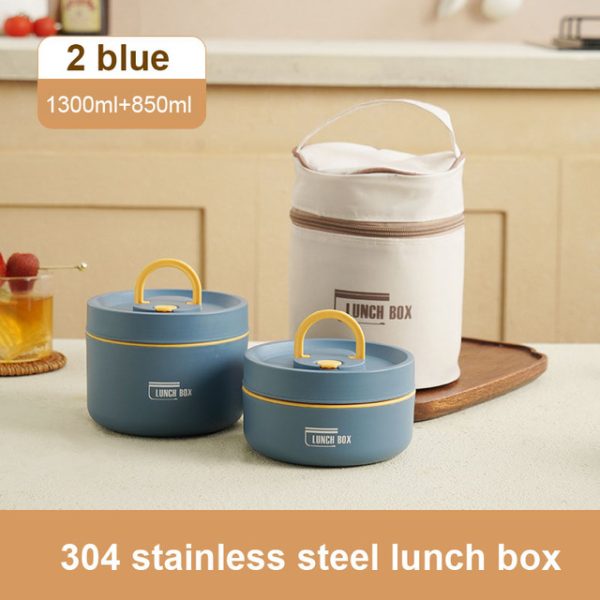 Multilayer Stainless Steel Lunch Box With Thermal Bag Food Storage Containers Portable Bento Box Japanese Style 2.jpg 640x640 2