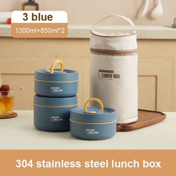 Multilayer Stainless Steel Lunch Box With Thermal Bag Food Storage Containers Portable Bento Box Japanese Style 3.jpg 640x640 3