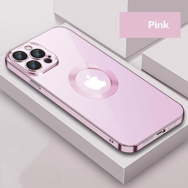 OceSap For iPhone 13 Pro Max Case Luxury Plating TPU Glass Lens Film Back Cover For 5.jpg 640x640 5