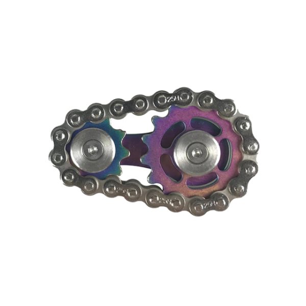 Sprockets Flywheel ফিঙ্গারটিপ Gyro Sprockets চেইন EDC মেটাল টয় গিয়ার চেইন Gyro ড্রপ শিপ Sproket Roadbike 3.jpg 640x640 3