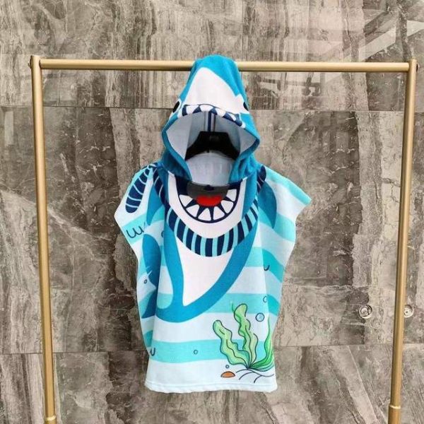 Super Absorbent Children Poncho Towel Mermaid Baby Bathrobe Surf Pool Replacement Bathrobe 0 7 Years Old 17.jpg 640x640 17