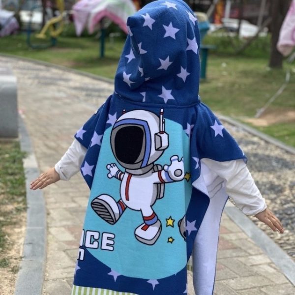 Super Absorbent Children Poncho Towel Mermaid Baby Bathrobe Surf Pool Replacement Bathrobe 0 7 Years Old 5.jpg 640x640 5