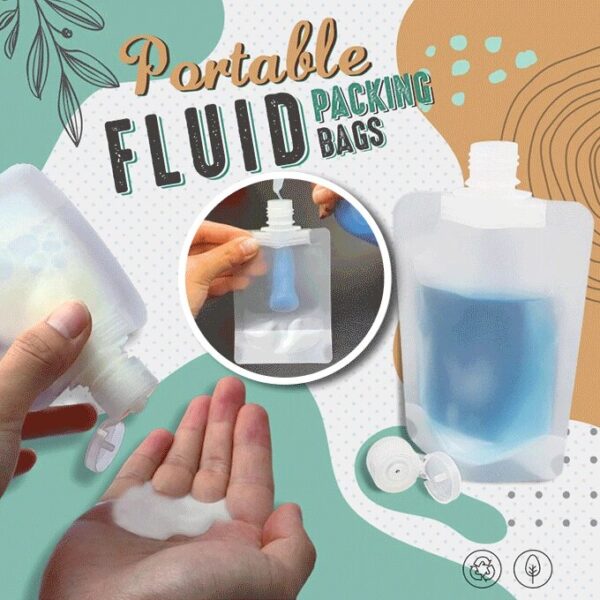 10Pcs Transparent Flip Cap Packaging Bag Plastic Stand Up Spout Pouch Portable Travel Fluid Makeup Packing.jpg Q90.jpg