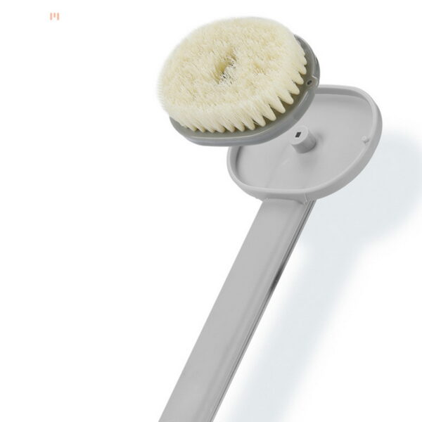 Bathroom Body Brushes Long Handle Liquid Bath Brush Back Body Bath Shower Sponge Exfoliating Scrub Massager 4