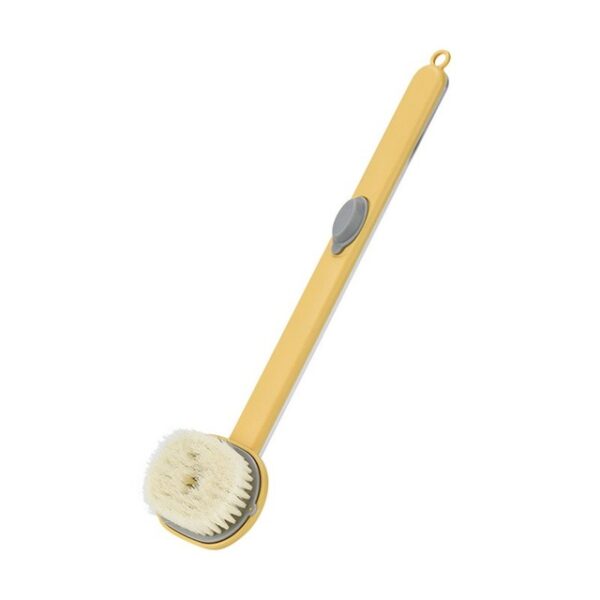 Bathroom Body Brushes Long Handle Liquid Bath Brush Back Body Bath Shower Sponge Exfoliating Scrub