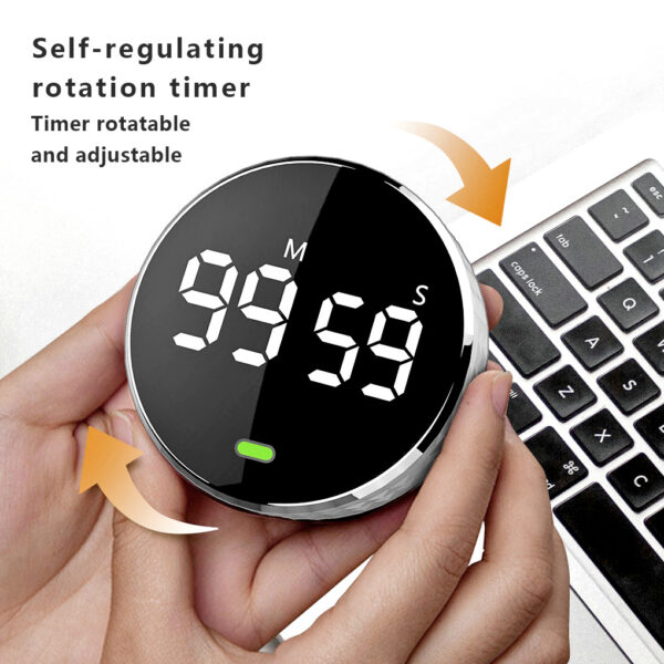 Digital Timer for Kitchen Cooking Shower Study Stopwatch LED Counter Alarm Remind Manual Electronic Countdown Kitchen 1