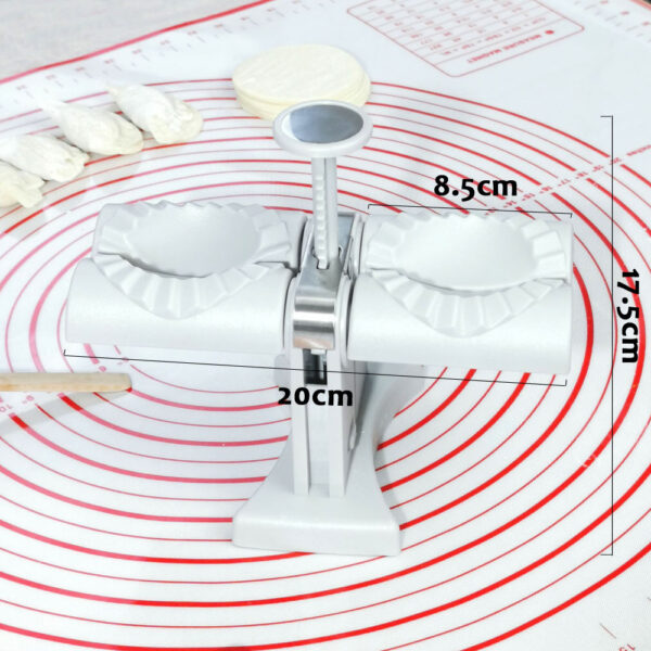 Dumpling Mould Lazy Must Ravioli Making Mold Double Head Dumpling Mould Baking Accessories Home Kitchen Dumpling 5