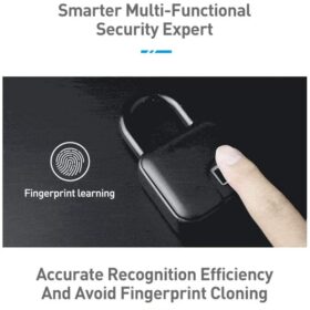 Fingerprint Bluetooth Waterproof Smart Padlock - image 4
